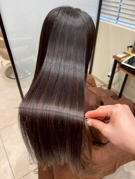 アース 東神奈川店(HAIR & MAKE EARTH) 朝ラクが続くプレミアムストレート【EARTH東神奈川店】