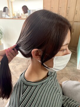 ヘアーディア みどり店(Hair...DiA) 扱いやすい顔周りカット