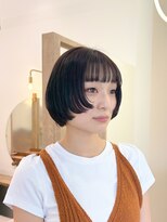シアエミュー 新越谷店(SHEER emu) 前上がりショートボブ【新越谷・南越谷】