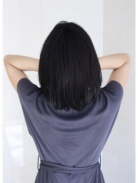 ソッリーソ ヘア(sorriso hair) 【sorriso hair桜山】暗髪☆大人かわいい切りっぱなしボブ