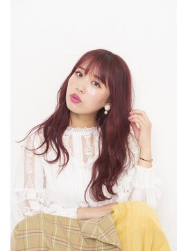 チュラック(Chulack) 【CHULACK】チェリーブラウン/ウェーブ/大人ガーリー