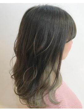 グッデイ ヘアー(GOOD DAY HAIR) 【GOOD DAY HAIR】《シアーグレージュ×シースルーハイライト》