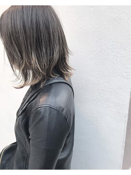 フロート 小阪店(float) グレージュ_マニッシュショート,ネイビーカラー,フレンチボブ