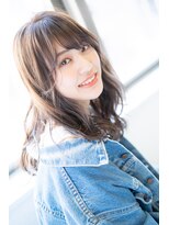 フラッグ ヘアー 天神西通り店(Flag HAIR)&nbsp;上品な透明感カラー