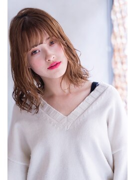 ケイト(kate) [kate] 大宮　アプリコットブラウン×大人かわいいミディ