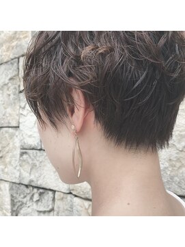 パーミル ヘア クマモト(permille ‰ hair Kumamoto) ショート/パーマ/チョコレートブラウン/マットブラウン[熊本]