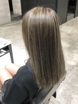 アンダーバーホワイト(_WHITE)&nbsp;巻かなくても可愛い！！【ホワイトハイライト】