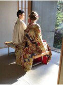 結婚式のヘアセット