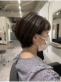 小顔ショート/コンパクトショート/丸みショート