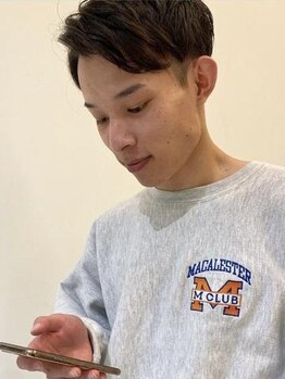 バディヘア イクス(BUDDY HAIR exx)の写真/《共和/大府》メンズも大歓迎！豊富な知識と経験から得たカットの技術を駆使してあなた史上一番のヘアに！