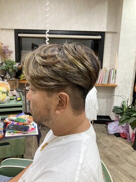 パペル(PAPEL) 似合わせカット+白髪ぼかしハイライト