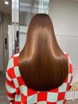 ナンバー リコ 名駅 ジャム 名古屋(N° rico JAM) 髪質改善トリートメント 酸性ストレート ナチュラルブラウン