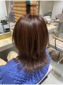 ピンクベージュ  原明日香