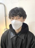 重ためマッシュパーマ