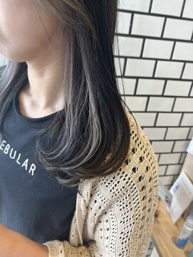 ステレオ ヘアデザイン 安城店(STEREO HAIR DESIGN) シアーベージュインナーカラー（7月）