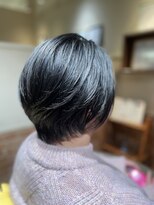 モダム(MODAM)&nbsp;大人可愛い◎黒髪前下がりショート/髪質改善