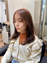 アリスバイアフロート 自由が丘(ALICe by AFLOAT)&nbsp;韓国レイヤー／顔まわりカット／シースルーバング