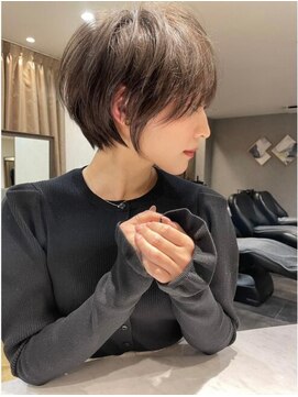 ロンド アンブル 四条烏丸(Lond ambre) 【Lond ambre】川村利幸/オシャレショート/グレージュカラーK