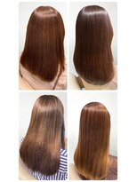 美容室フルール&nbsp;艶感♪髪質改善カラー大人可愛いグレージュ20代30代40代