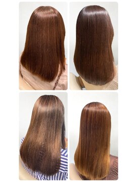 美容室フルール 艶感♪髪質改善カラー大人可愛いグレージュ20代30代40代