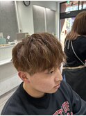 ブリーチ有り ブラウンカラー