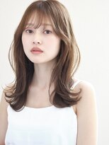 ミンクス渋谷スマートサロン(MINX shibuya smart salon)&nbsp;エアリーロング 美髪 ピンクブラウン 切りっぱなしボブ