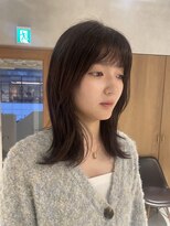 ラミエ バイ メルト 吉祥寺(lamie by melt)&nbsp;【小川】ピンクブラウン/暖色カラー/ブリーチなしカラー