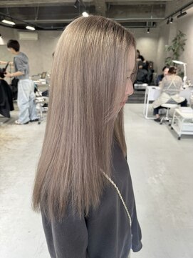 ネアー 新潟(NEER) ミルクティーベージュ＊ガーリーヘア