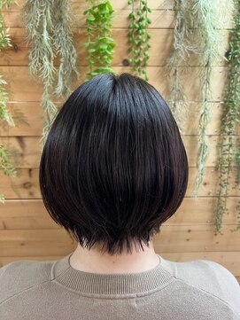 ヘアーサロン クオーレ(hair salon CUORE) うる艶ショートボブ