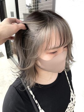 イブヘアー(eve hair) ☆フェイスフレーミング/インナーカラー/ミルクティーカラー
