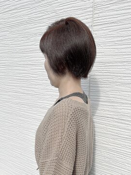 パルファンフラーヴ(PARFUN FLEUVE) カット＋ブラウン系カラー