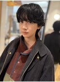 マッシュショート×ニュアンスパーマ