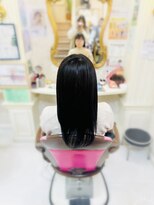 美容室 ティンカーベル 黒髪ヘア