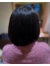 オーガニックカラー＋カット＋ヘアリセッター￥12500