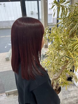 サロンド ベレーザ トータ(salao de beleza tota) ブリーチなし/pink red