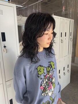 コクウ(COCU) パーマ ロングパーマ 黒髪