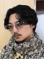 フィフス 神南(fifth)&nbsp;渋谷波巻きパーマメンズマッシュウルフカットシャドウパーマ