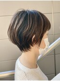 乾かすだけで決まるくびれショート