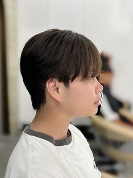 ロンドホットリップ 立川(Lond hot lip) men'sメンズ髪質改善ブリーチなし黒染めブルーブラック/立川