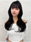 レイヤー/ネビージュ/韓国ヘア/イメチェン/縮毛矯正/中野/