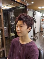 サイファー ヘアークリエイション(CIPHER Hair Creation)&nbsp;スパイキーショート＆レッドカラー