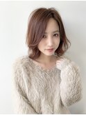 似合わせカット◇くすみベージュ
