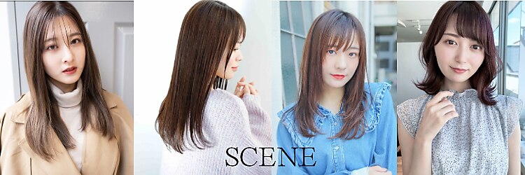 シーン(SCENE)のサロンヘッダー