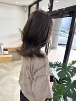 ラフ(laugh)&nbsp;くびれボブ / カーキアッシュ