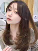 アフロートリノ(AFLOAT Leino)&nbsp;ワンカールで可愛い結べるミディアムレイヤー　2wayバング