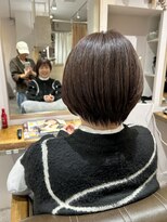 アンユヘアー 与野駅前店(unu.hair)&nbsp;30代40代50代与野/イメチェン大人女性/ショートボブ