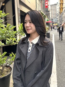 エヴリンアンドペイジ(Evelyn&paige) 顔周りレイヤー/ナチュラルブラウン【神戸/元町】