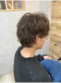 シャドーパーマ×ベージュ〇平塚
