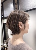 YAMATO 40代からのおしゃれな白髪ぼかしハイライト