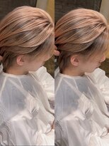 ライン(LYNE) 透明感まろやかミルクティー/ショートレイヤー